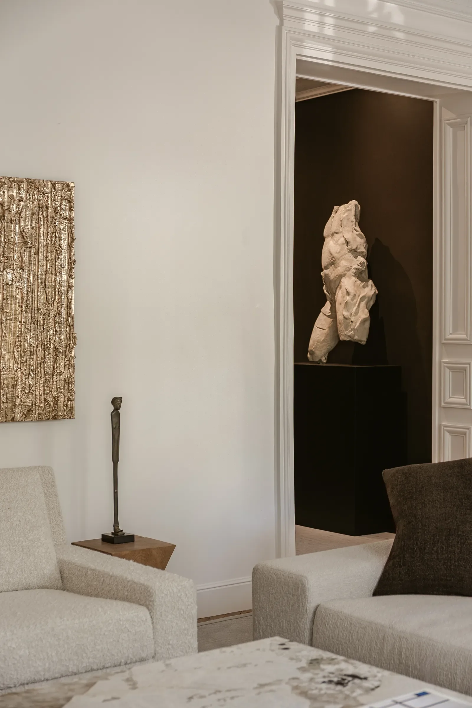 Mieszkanie projektanta wnetrz w XIX-wiecznej kamienicy